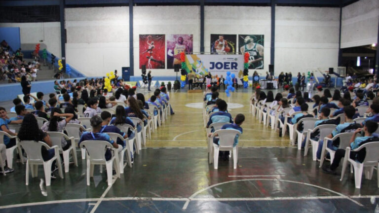 Mais de 1.500 estudantes participam da Abertura da Fase Estadual Infantil do Joer 2024 em Ji-Paraná