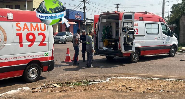Motorista tenta fugir depois de causar grave acidente com motociclista