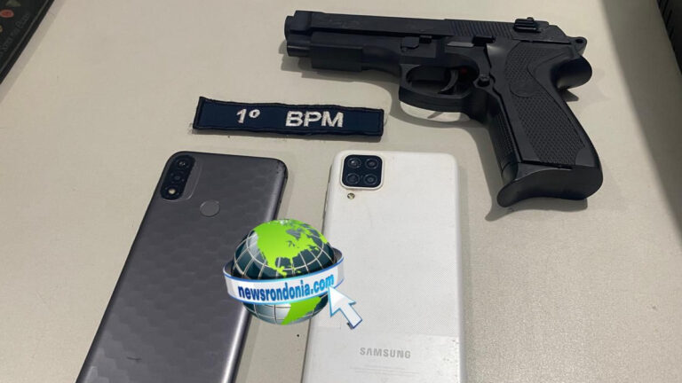 PM recupera celular e prende dupla após roubo na zona leste - News Rondônia