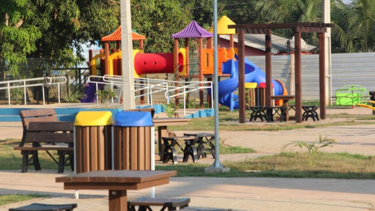 Governo de RO torna distrito de São Carlos mais acolhedor e desenvolvido com praça revitalizada