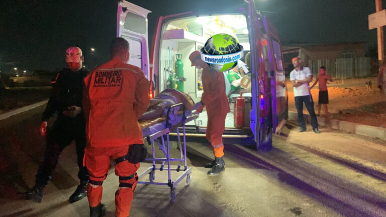 Cachorro causa queda de casal de idosos em moto na zona leste - News Rondônia