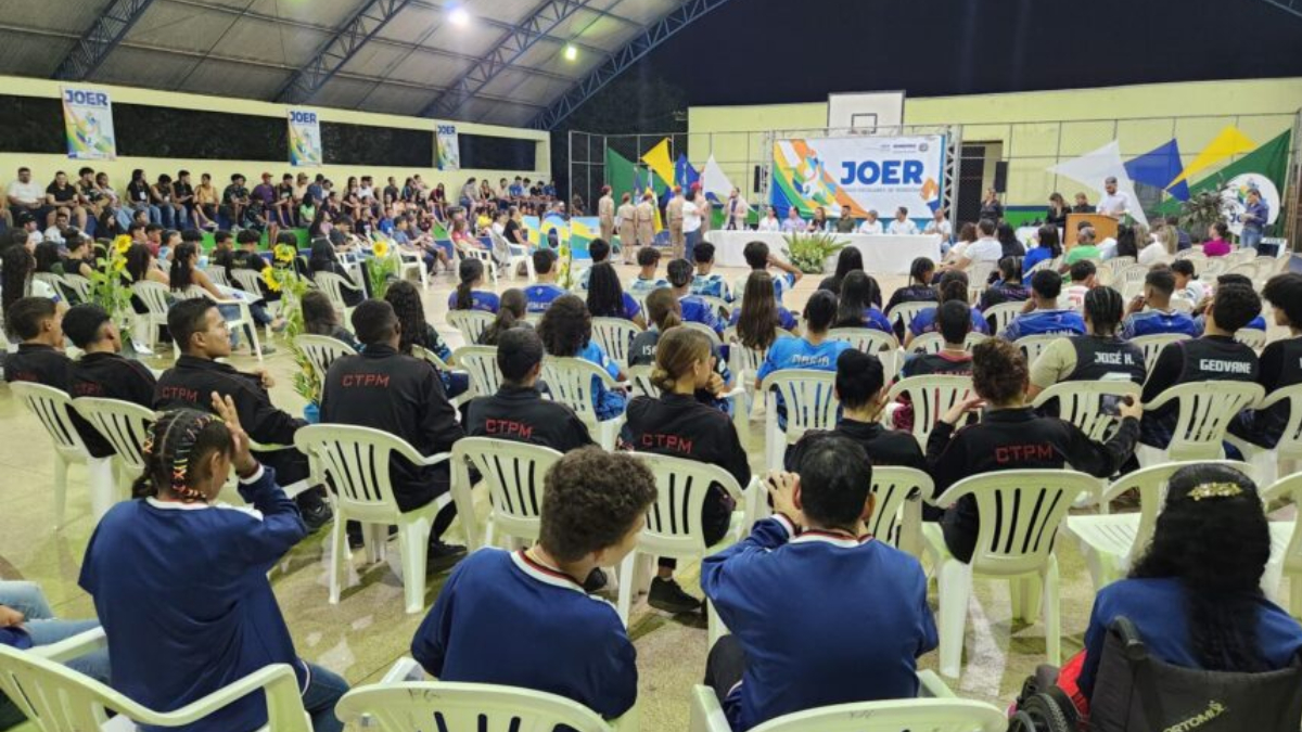 Jogos Escolares de Rondônia fase regional Norte reúne atletas em Ariquemes