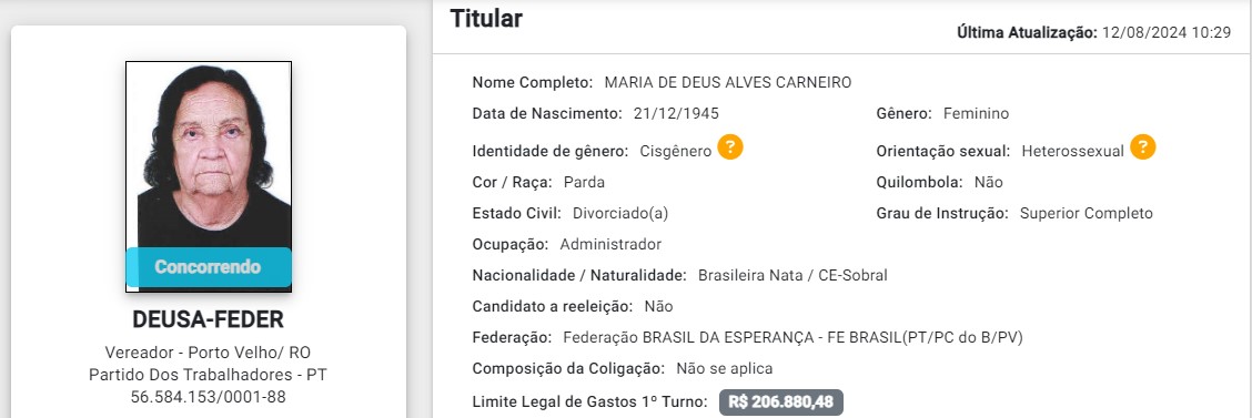 Quem é o candidato mais novo? E a candidata mais idosa de Porto Velho? - News Rondônia