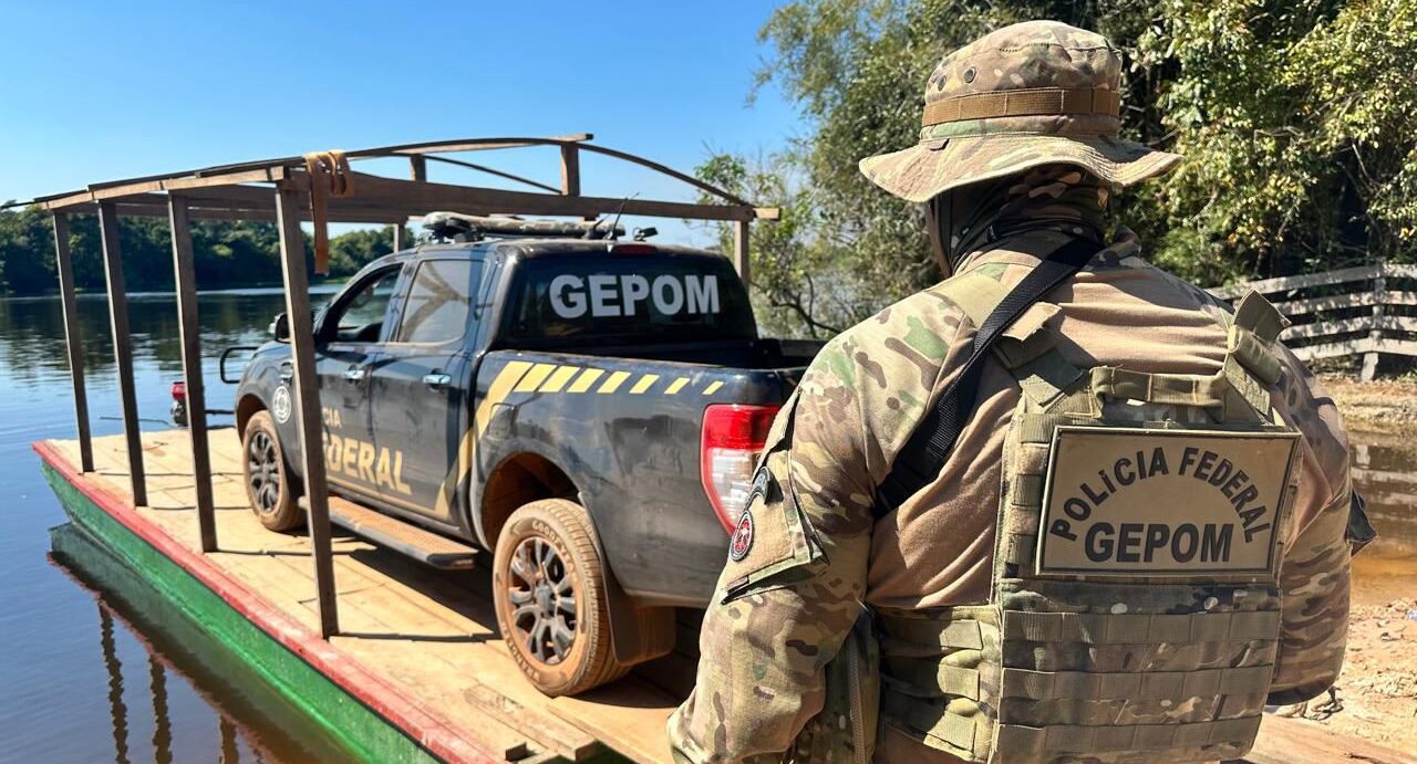 PF combate crimes transnacionais na fronteira com a Bolívia