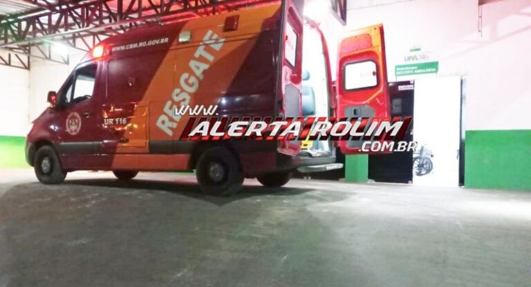 Criminosos atiram em homem e roubam aparelho celular no centro de Rolim de Moura