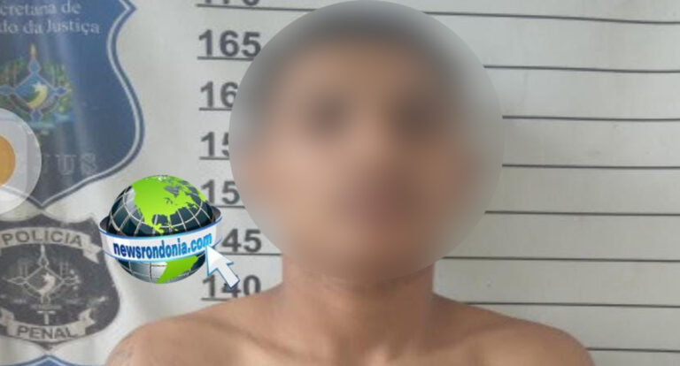 Apenado “cela livre” foge de presídio com pistola e munições em Porto Velho