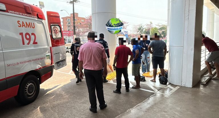 Atropelamento deixa duas vítimas na Jorge Teixeira