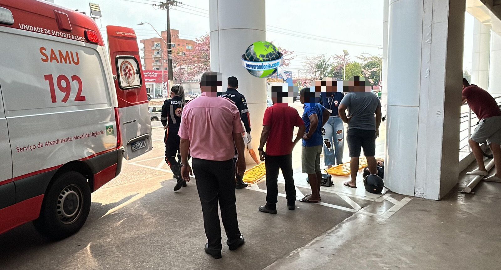 Atropelamento deixa duas vítimas na Jorge Teixeira