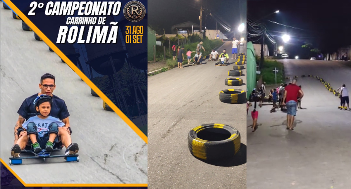 2º Campeonato de Carrinho de Rolimã acontece nos dias 31 e 01 em Porto Velho