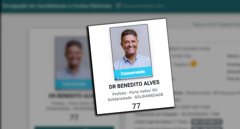 Patrimônio de Dr. Benedito é o maior, até o momento, entre os candidatos à PMPV - News Rondônia