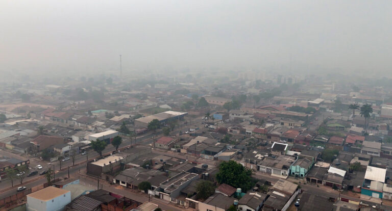 Porto Velho respira fumaça: A capital com o pior ar do Brasil! - News Rondônia