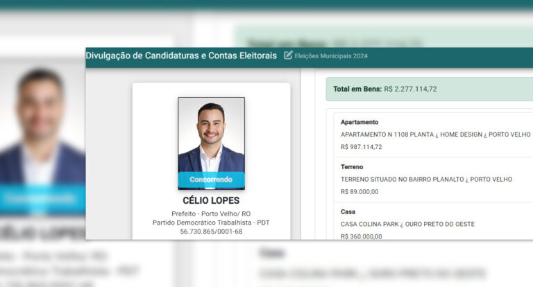 Com apenas 33 anos, candidato a prefeito de Porto Velho declara patrimônio de R$ 2,2 milhões - News Rondônia