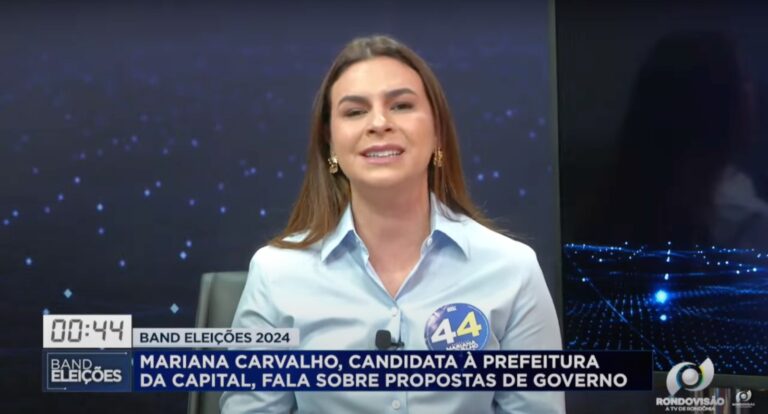 Mariana Carvalho apresenta propostas e garante estar preparada para ser a futura prefeita da capital