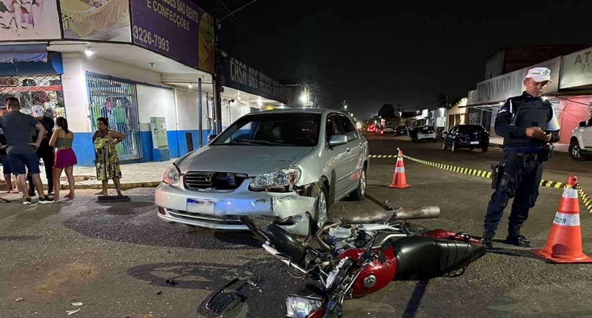 Mais da metade dos acidentes que acontecem em Porto Velho envolvem motocicletas