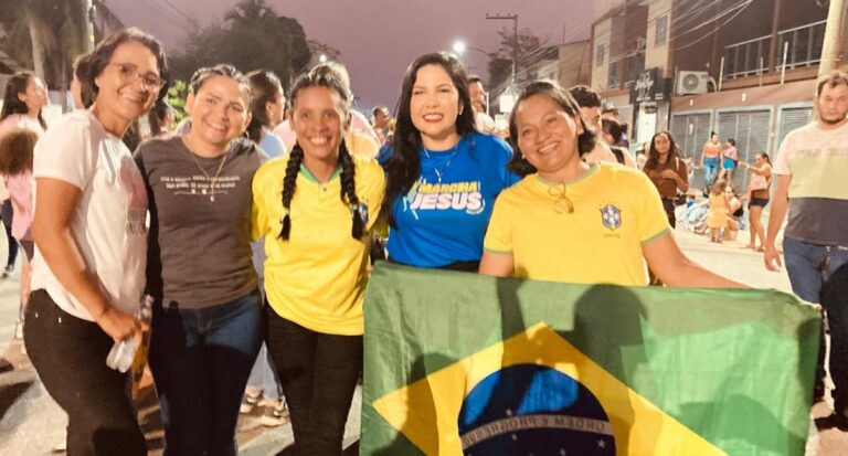 Com o Apoio e a Participação da Deputada Cristiane Lopes, Marcha para Jesus 2024 Reúne Multidão em Porto Velho