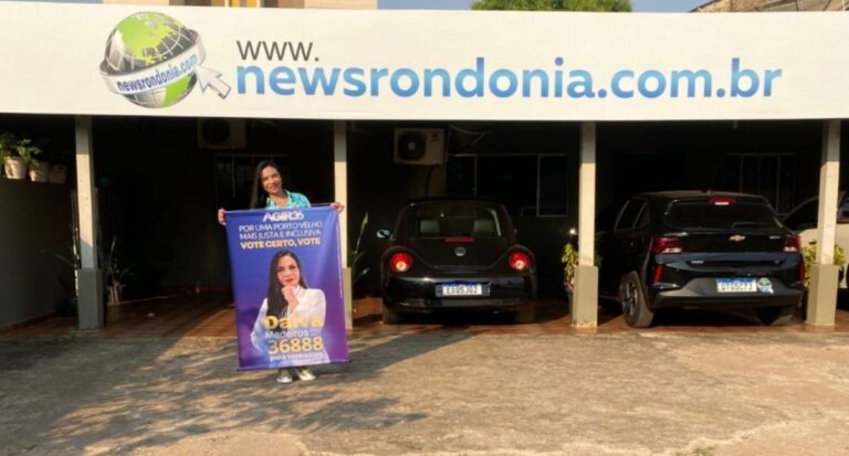 Candidata a Vereadora Dalva Medeiros Visita o Jornal NewsRondônia - News Rondônia