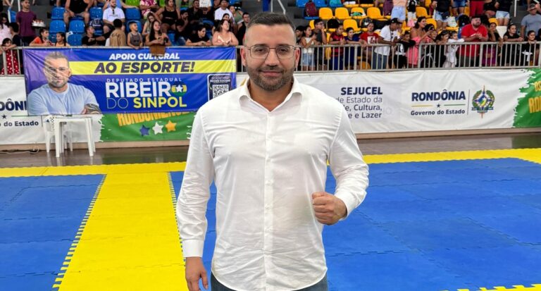 Ribeiro do Sinpol destina emenda para 2ª etapa do circuito de Jiu-Jitsu em Cacoal