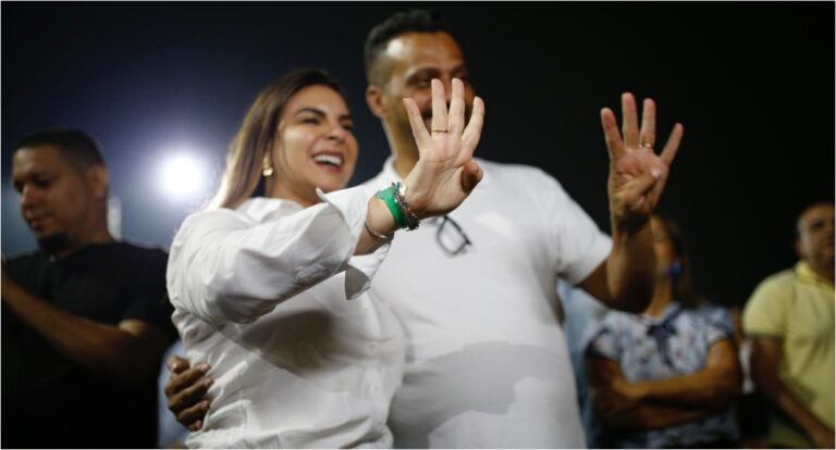 Mariana Carvalho inicia campanha ao lado do governador Marcos Rocha, do prefeito Hildon Chaves e lideranças