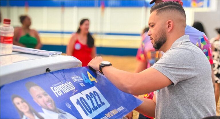 Fernando Silva realiza mega adesivaço com mais de 200 veículos em Porto Velho