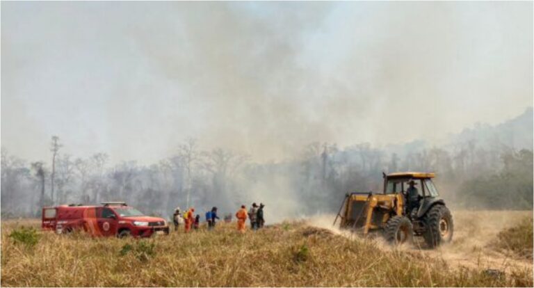 Marcos Rocha determina intensificação no combate ao incêndio no Parque de Guajará-Mirim - News Rondônia
