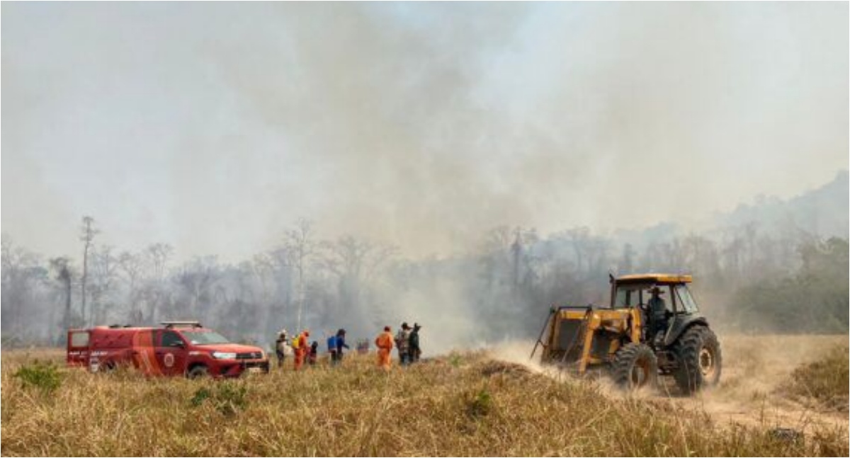 Marcos Rocha determina intensificação no combate ao incêndio no Parque de Guajará-Mirim - News Rondônia