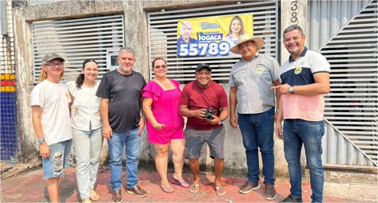 Em visita ao bairro Olaria, vereador Everaldo Fogaça ouve população e mostra compromisso com Porto Velho - News Rondônia