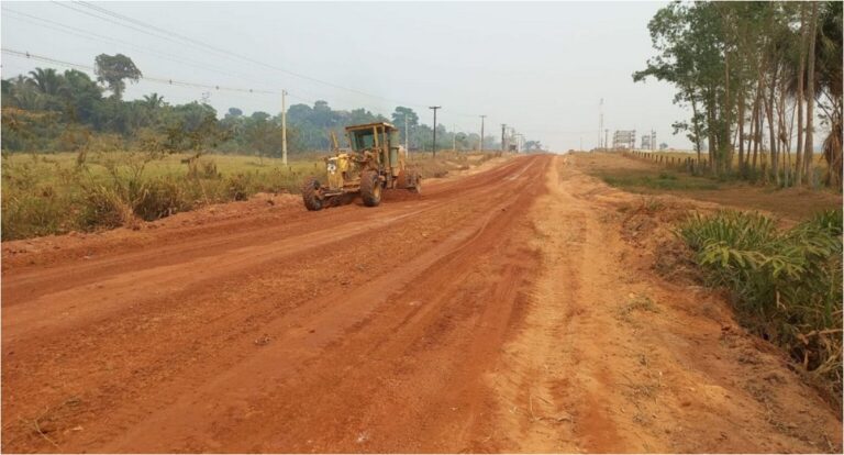 Alan Queiroz solicita obras no km 07 da RO-420, em Buritis