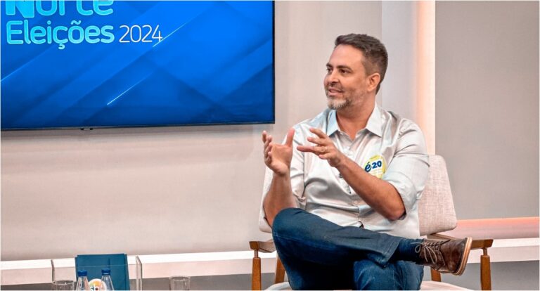 Durante sabatina na TV Norte, Léo Moraes fala sobre gestão no Detran, além de garantir investimento no esporte, na educação e nos distritos de Porto Velho