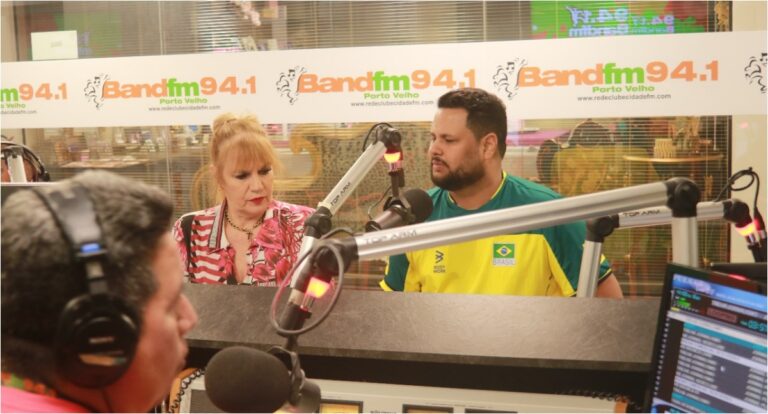 Samuel Costa apresenta propostas inovadoras para Porto Velho em entrevista à Rádio Band 94.1 FM