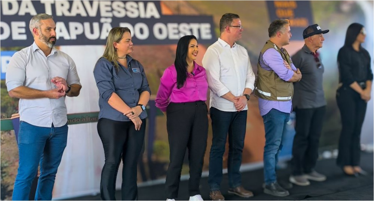 Deputada Cristiane Lopes Participa da Solenidade de Entrega das Obras de Revitalização do Perímetro Urbano de Itapuã do Oeste-RO - News Rondônia
