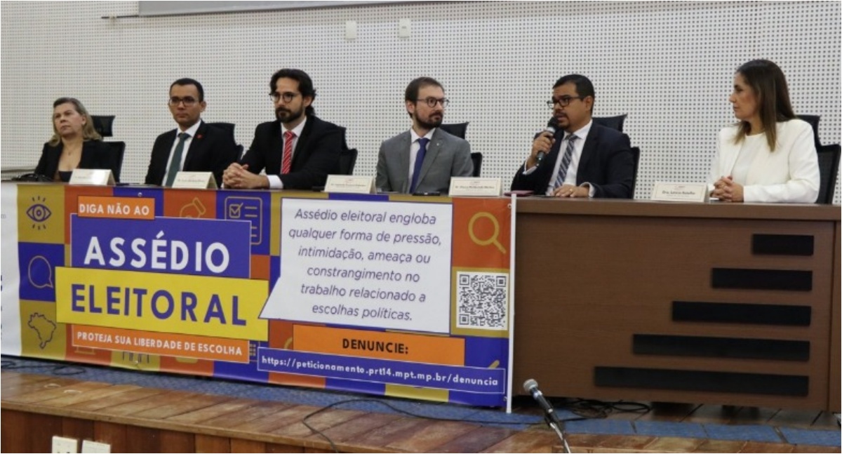 MPRO participa de campanha de combate ao Assédio Eleitoral em Rondônia