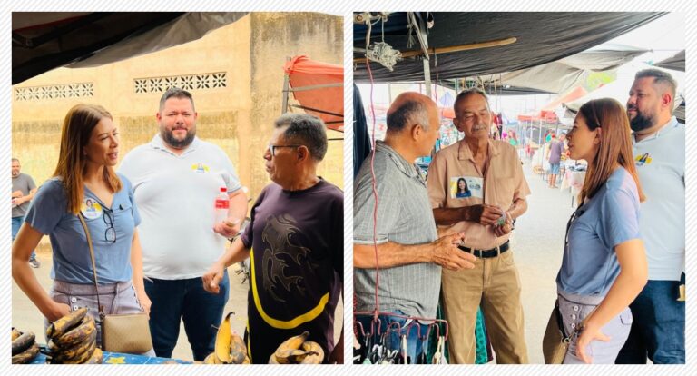 Durante visita à Feira Livre do 4 de Janeiro, Juíza Euma Tourinho confirma adesão à sua candidatura como prefeita de Porto Velho - News Rondônia