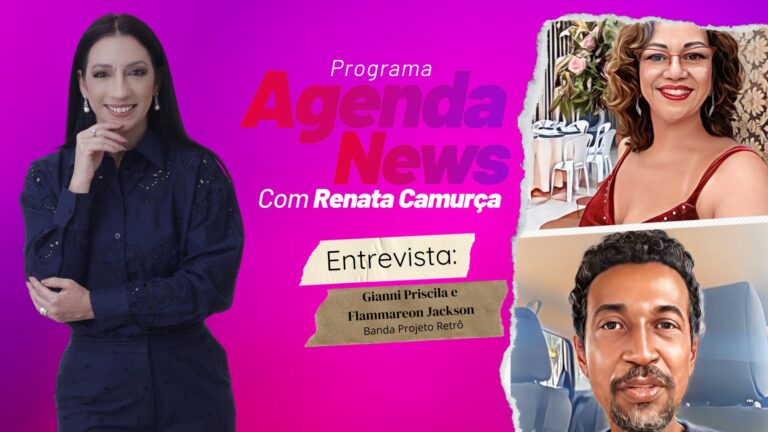 #AgendaNews | Entrevista Gianni Priscila e Flammareon Jackson – Banda Projeto Retrô - News Rondônia