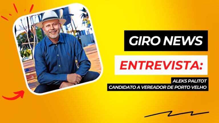 #GiroNews | Entrevista Aleks Palitot, candidato a vereador de Porto Velho - News Rondônia