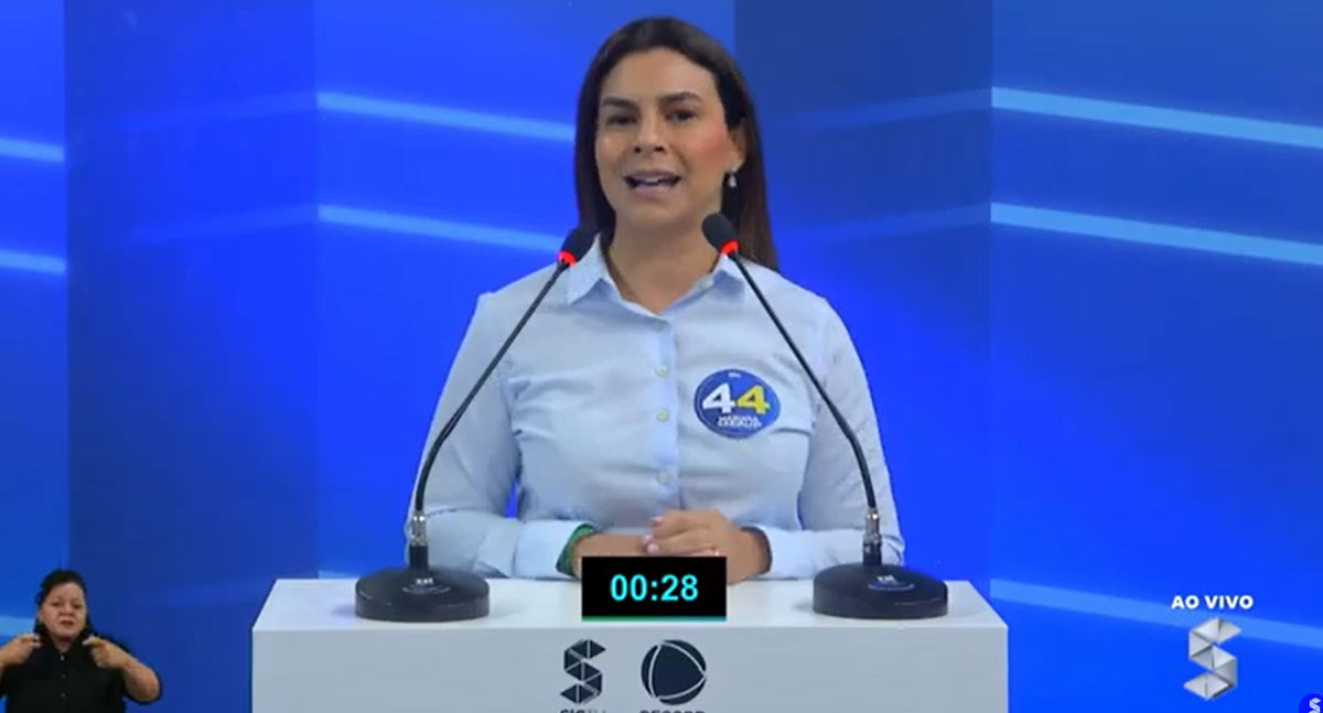 Mariana Carvalho foca em propostas, mantém equilíbrio e vence debate - News Rondônia