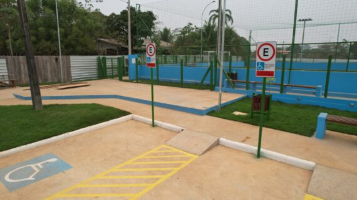 Obras de revitalização da Quadra Portelinha ultrapassam 90% de execução, em Cujubim - News Rondônia