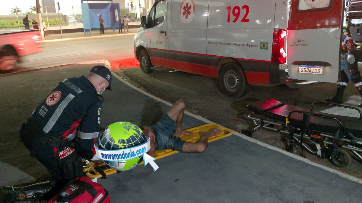 Homem é duramente agredido na Avenida Jorge Teixeira - News Rondônia