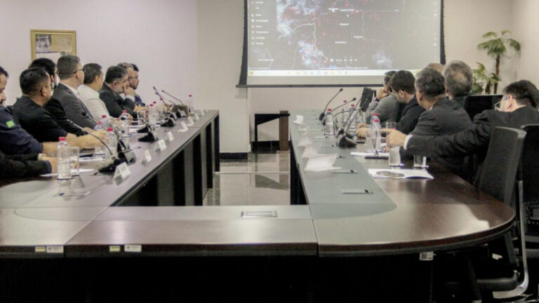 Órgãos que integram o Colegiado Superior do Estado de Rondônia discutem ações conjuntas de enfrentamento às queimadas e crise hídrica