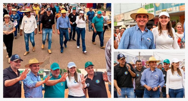 Deputada Lebrinha e Vice-Governador Sérgio Gonçalves reforçam compromisso com os municípios de Alvorada e Seringueiras - News Rondônia