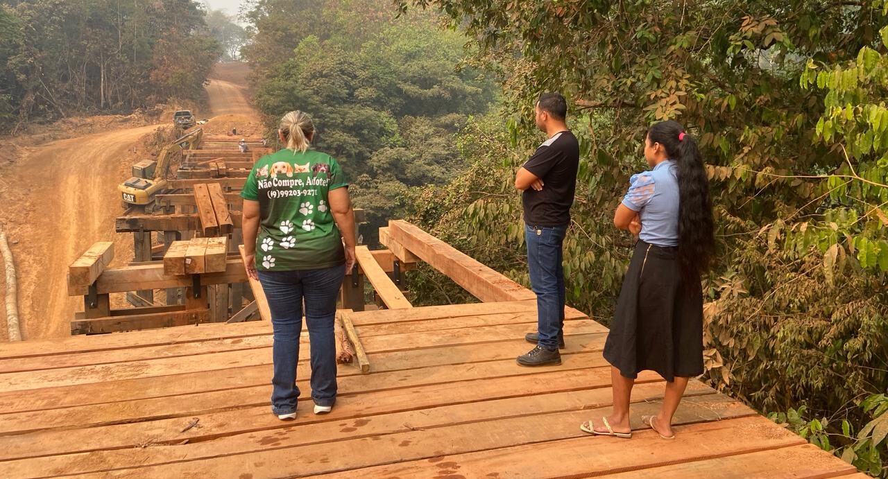 Vereadora Márcia Socorristas Animais realiza fiscalização em Ponte da Bacia Leiteira