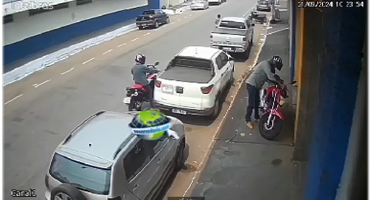 Bandidos usam chave micha e furtam moto em Porto Velho