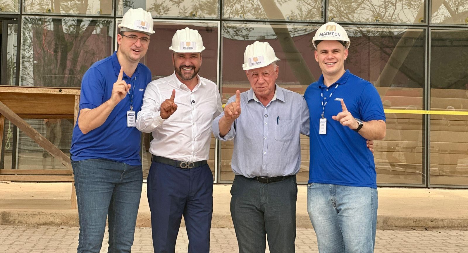 Prefeito Hildon Chaves visita canteiro de obras da nova rodoviária de Porto Velho para acompanhar os avanços