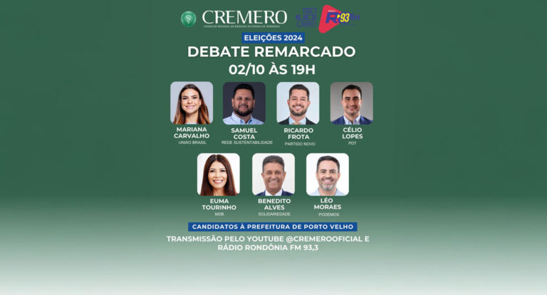 DEBATE AO VIVO: Candidatos à Prefeitura de Porto Velho discutem propostas para as Eleições 2024 - News Rondônia