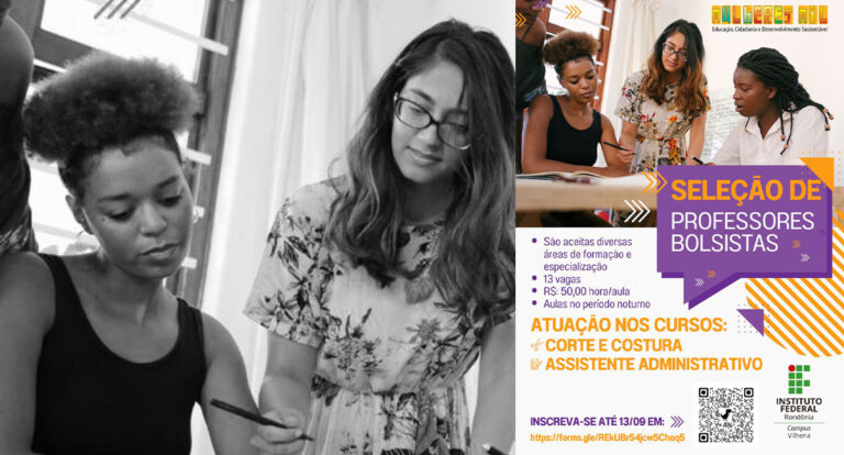 Campus Vilhena abre edital para seleção de colaboradores no programa Mulheres Mil - News Rondônia