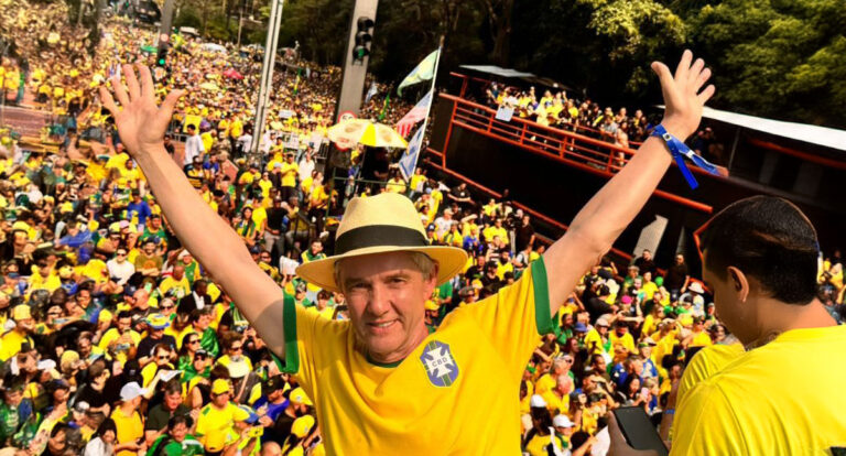 JAIME BAGATTOLI: Senador defende liberdade e democracia ao lado de Bolsonaro, em ato na Paulista - News Rondônia