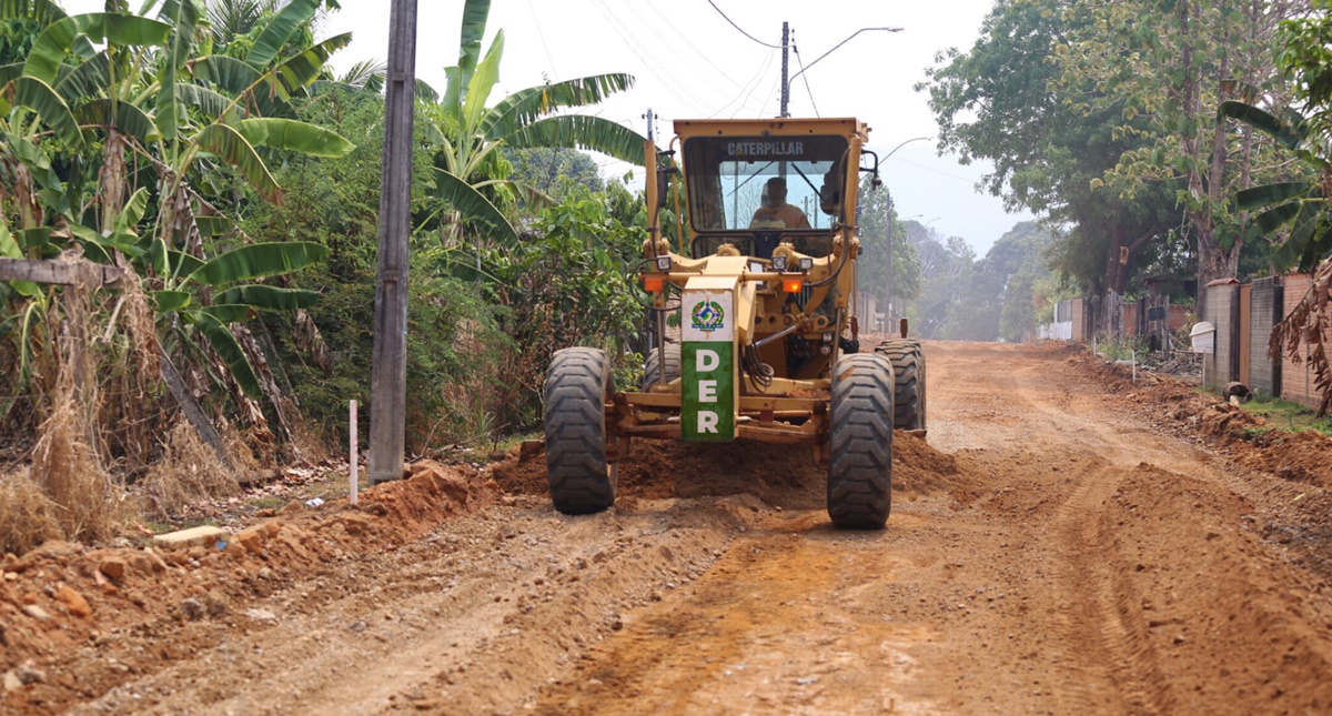 Governo de RO investe em pavimentação urbana no município de Campo Novo