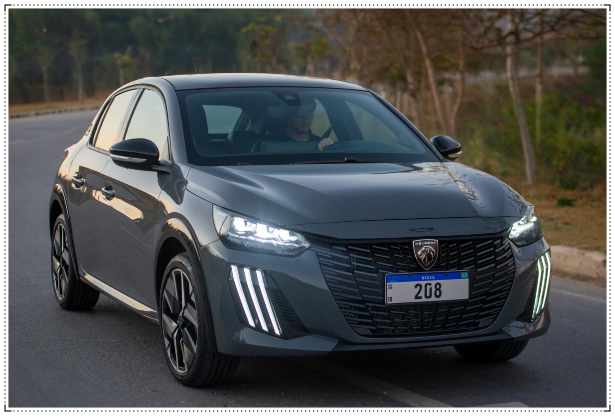 Peugeot 208 renovado chega em 4 versões na linha 2025 - News Rondônia
