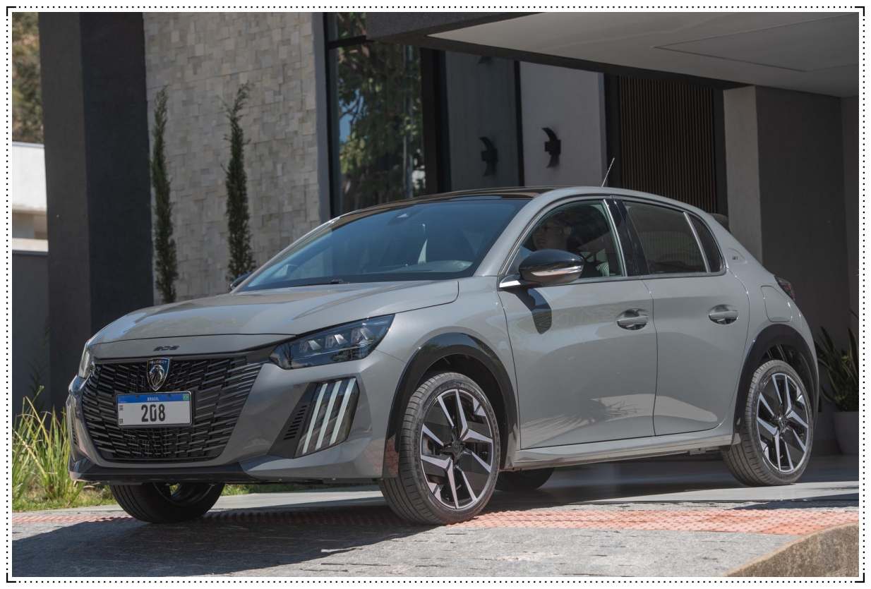 Peugeot 208 renovado chega em 4 versões na linha 2025 - News Rondônia