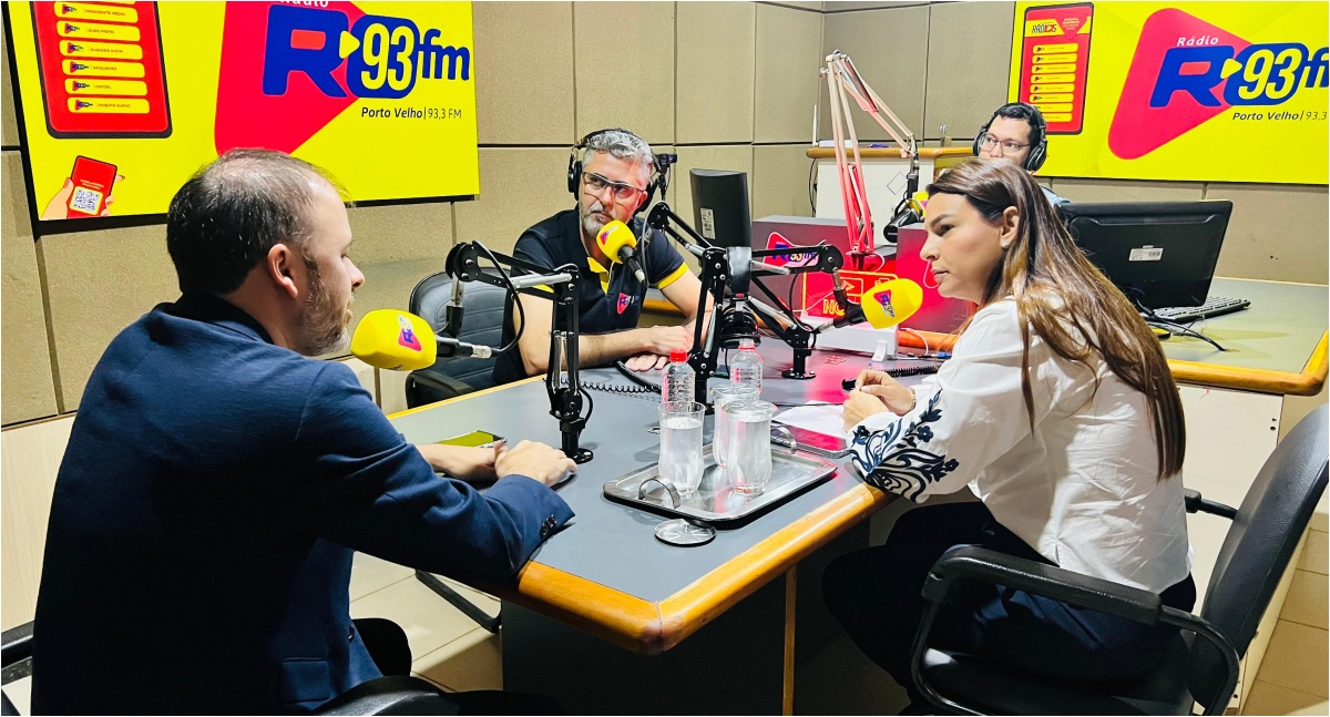 Mariana Carvalho abre calendário de entrevistas promovido pelo Cremero e Rádio Rondônia FM 93,3