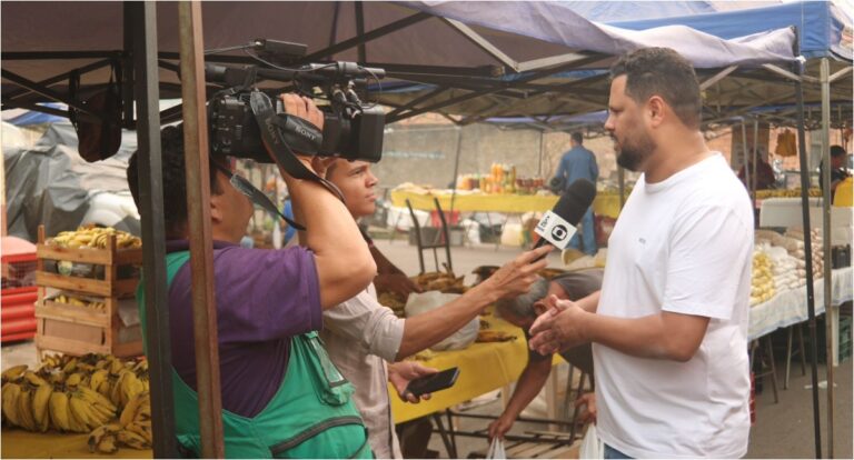 Samuel Costa ouve demanda de feirantes na Zona Sul de Porto Velho